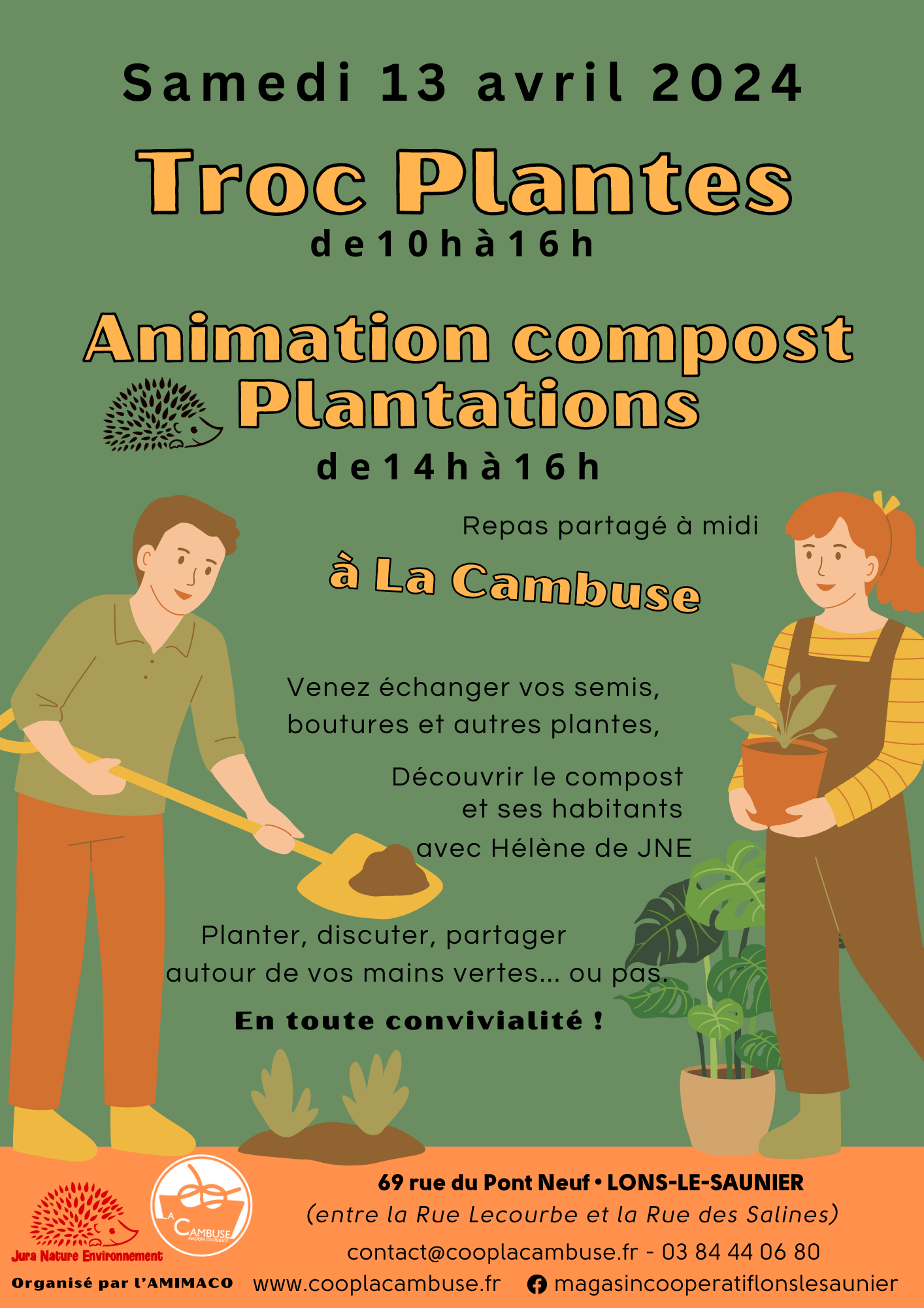 Troc PLANTES FB affiche